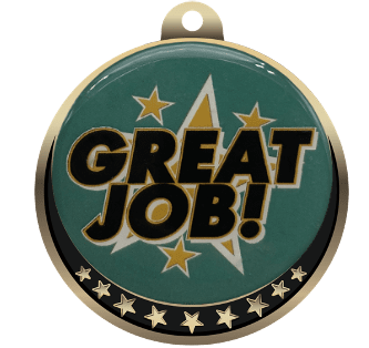 Great Job Insert Medal