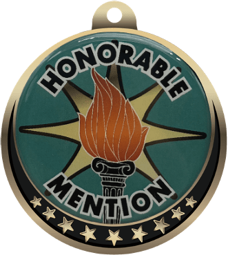 Honorable Mention Insert Medal