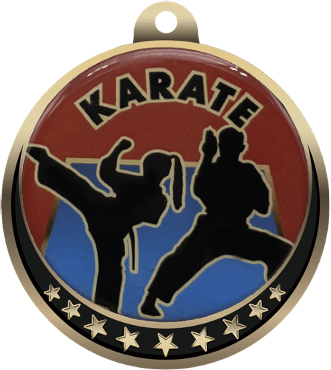 Karate Insert Medal