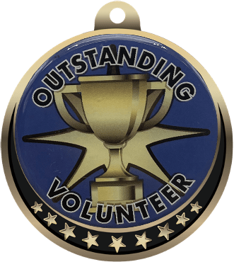 Volunteer Insert Medal