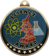 Science Insert Medal