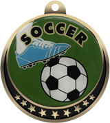Soccer Insert Medal