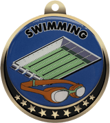 Swimming Insert Medal