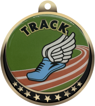 Track Insert Medal