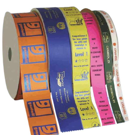 Custom Continuous Ribbon Roll
