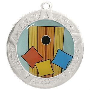 Cornhole Silver Medal