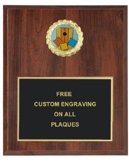 Cornhole Insert Plaque