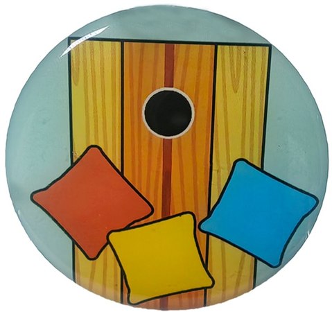 Cornhole 2" Epoxy Insert