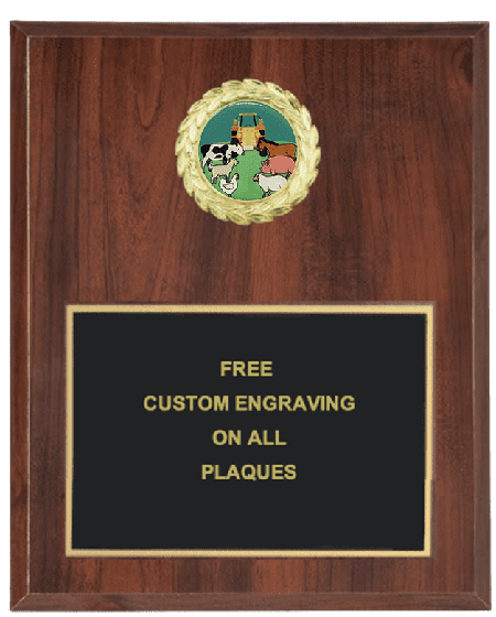 County Fair Insert Plaque