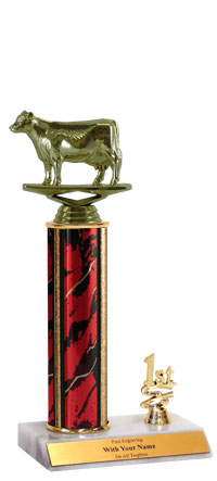 Cow 1st, 2nd and 3rd Place Trophy