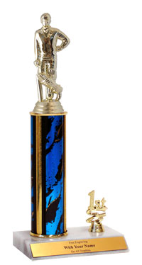 Cricket 1st, 2nd and 3rd Place Trophy