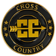 Cross Country Premium Lapel Pin