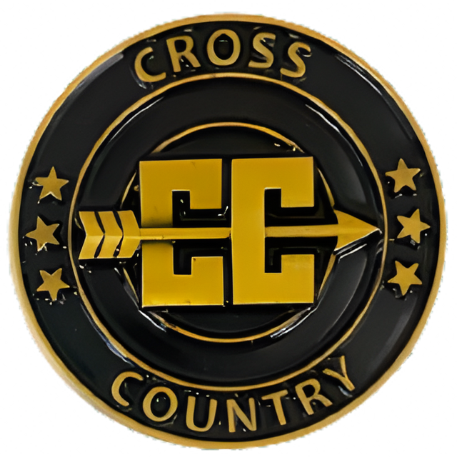 Cross Country Premium Lapel Pin