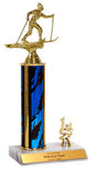Cross Country Skiing 1st, 2nd and 3rd Place Trophy