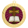 Religious Cross Gold Medal