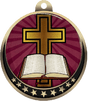 Religious Cross Insert Medal