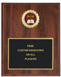 Religious Cross Insert Plaque