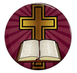 Religious Cross 2" Epoxy Insert