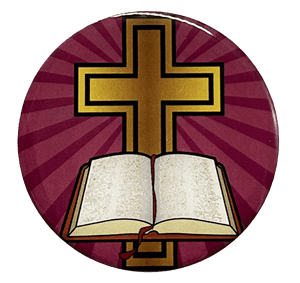 Religious Cross 2" Epoxy Insert