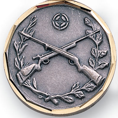 Crossed Rifle Medals (1 1/4")