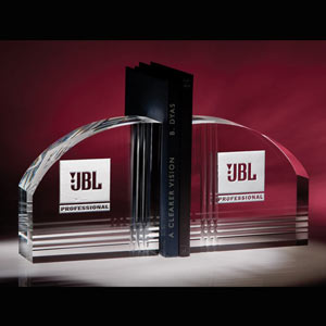 Crystal Bookends