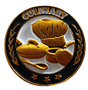 Culinary Excellence Gold Enamel Lapel Pin