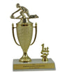 Curling 1st, 2nd and 3rd Place Award Cup Trophy