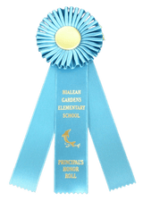 Custom 3-Streamer Rosette Ribbon