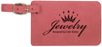 Laserable Leatherette Luggage Tag