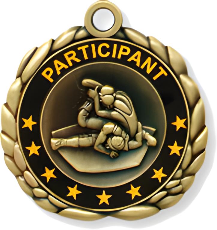 Wrestling Custom Ring Medal