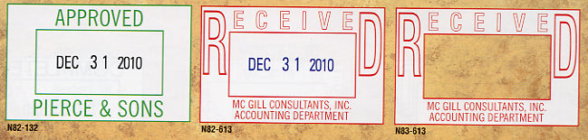 Custom Versa Date Stamp