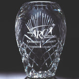 Cut Crystal Vase Award