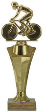 Cycling Star Column Trophy