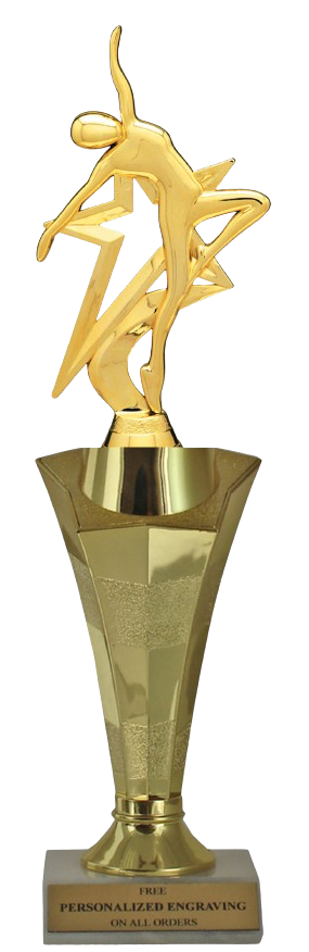 Dance Star Column Trophy