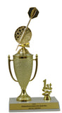 Darts 1st, 2nd and 3rd Place Award Cup Trophy