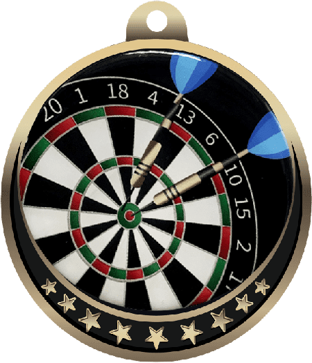Darts Insert Medal