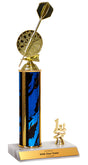 Darts 1st, 2nd and 3rd Place Trophy