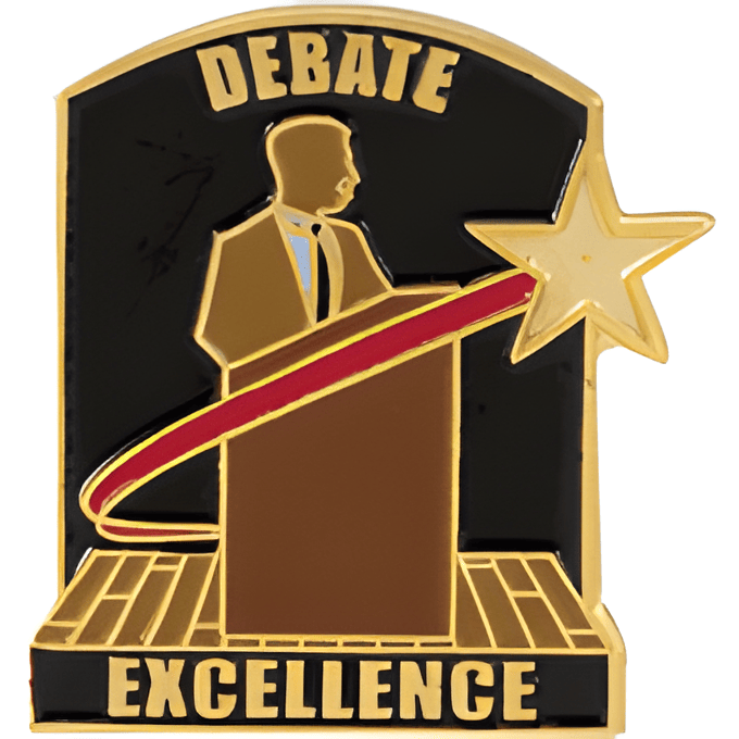 Debate Pins