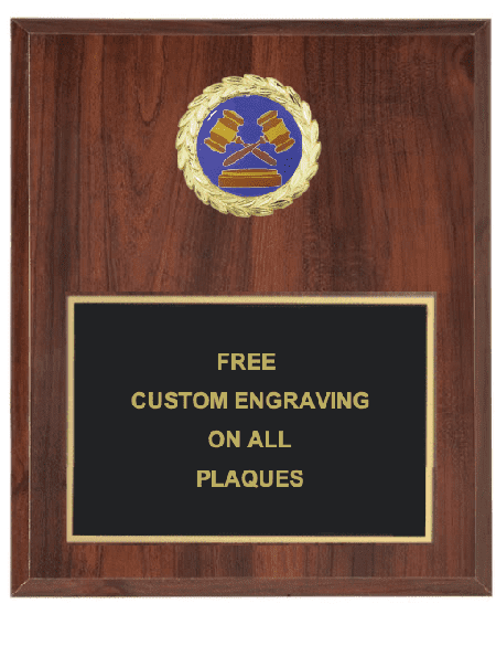 Debate Insert Plaque