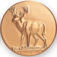 Deer Litho Medal Insert