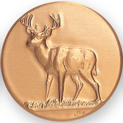 Deer Litho Medal Insert