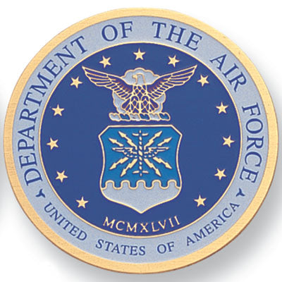Department Of The Air Force Medal Insert (Etched)