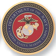 Department Of The Navy Sumac Medal Insert (Etched)