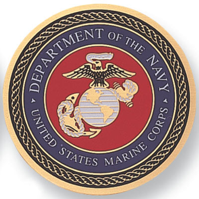 Department Of The Navy Sumac Medal Insert (Etched)