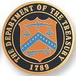 Department Of The Treasury Medal Insert (Etched)
