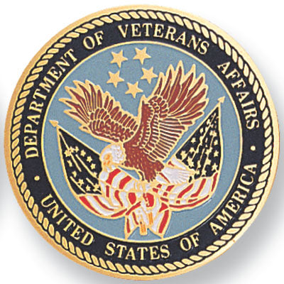 Dept. Of Veteran Affairs Medal Insert (Etched)