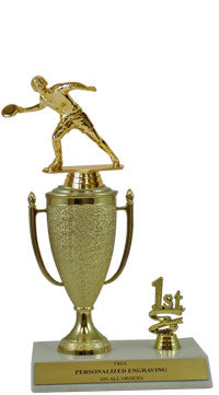 Disc Golf 1st, 2nd and 3rd Place Award Cup Trophy