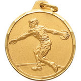 Male Discus Medal (1 1/4")