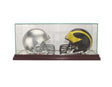 Double Mini Helmet Display Case