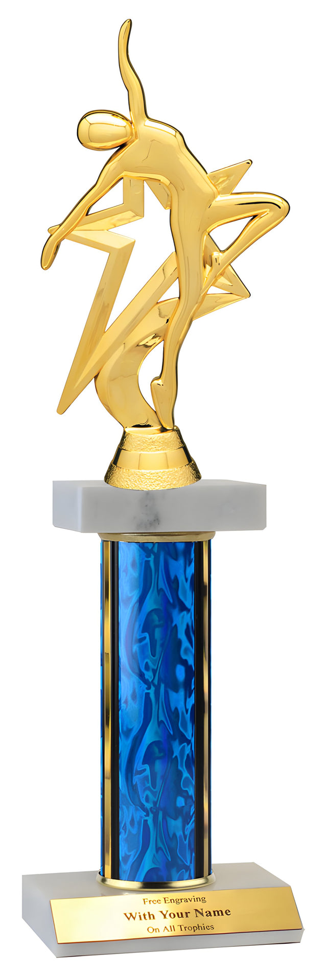 Dance Deluxe Double Marble Trophy